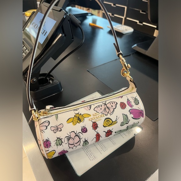 NWT Coach Outlet Nolita Barrel Bag Creature Print - Picture 6 of 10